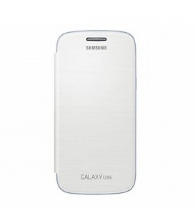 Funda Samsung Flip Cover blanca para Samsung Galaxy Core EF-FI826BW