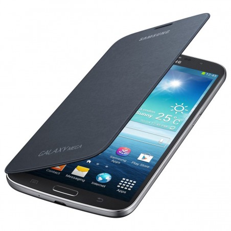 Funda libro Samsung EF-FI920BB negra para Galaxy Mega