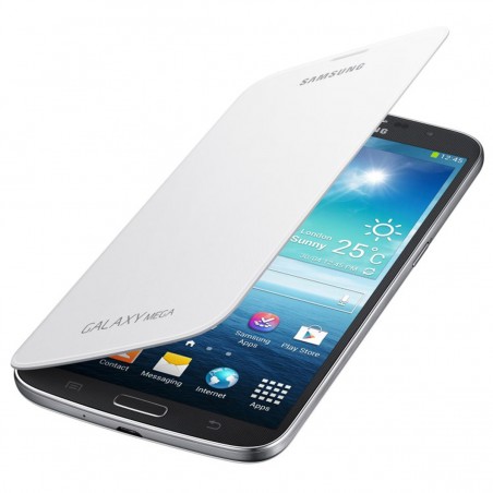 Funda libro Samsung EF-FI920BW blanca para Galaxy Mega