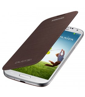 Funda Samsung tipo libro EF-FI950BAEGWW marrón para Galaxy s4