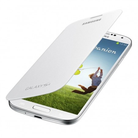 Funda libro Samsung EF-FI950BW blanca para Galaxy S4