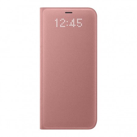 Funda Samsung LED View Case rosa para Galaxy S8 Plus EF-NG955PPE