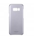 Funda Samsung Clear Cover morada para Galaxy S8 Plus EF-QG955CVE