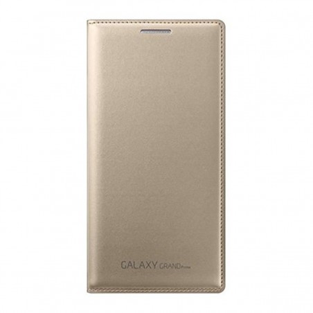 Funda tipo libro Samsung para Galaxy Grand Prime Oro EF-WG530BFEGWW