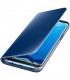 Funda Samsung Clear View Azul para Galaxy S8