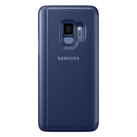 Funda Samsung Clear View Azul para Galaxy S9 EF-ZG960CLE