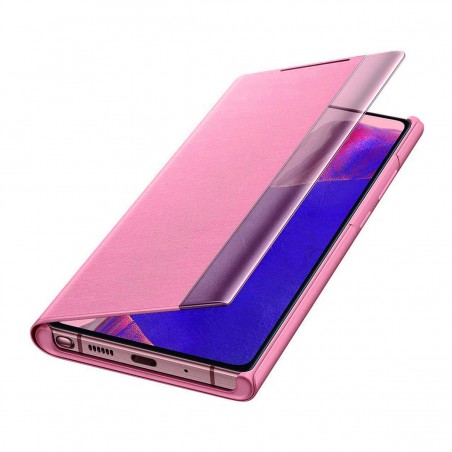 Funda Samsung Clear View Cover para Galaxy Note 20 Bronce (Mystic Bronze)  EF-ZN980