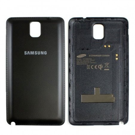 Samsung EP-CN900IBE - Tapa trasera S Charger para Samsung Galaxy Note 3 negra