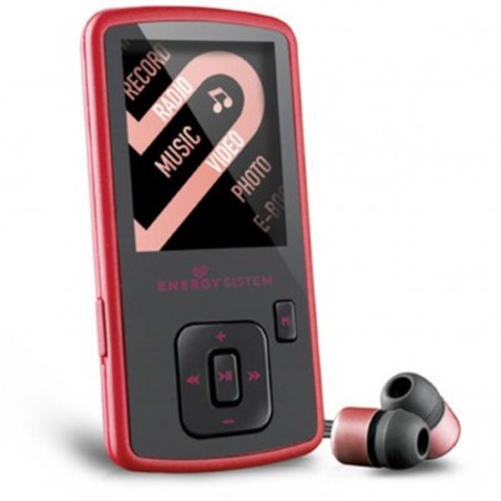 Reproductor MP4 SLIM 3 Energy Sistem de 8Gb Ruby Red