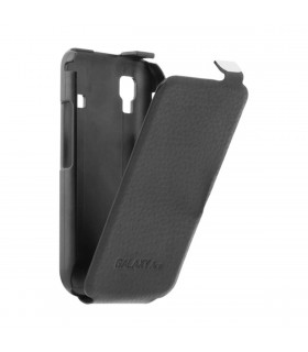 Funda con tapa ETUISMS5830 negra para Samsung S5830