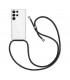 Funda transparente Samsung Galaxy S22 Ultra con Cuerda Negra