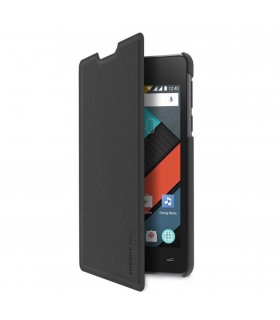 Funda con cubierta Energy Phone Cover Neo Lite negra para Energy Phone Neo Lite