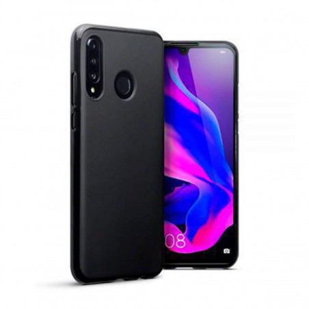 Funda Silicona gel Huawei P30 Lite Negro