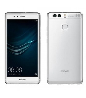 Funda silicona gel Ultra Slim para Huawei P9 transparente
