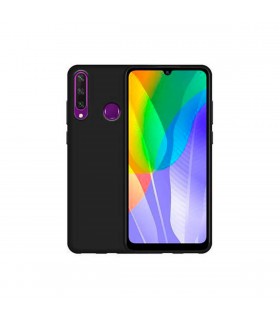 Funda Silicona Gel Negra Huawei Y6p