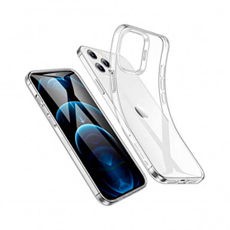 Funda iPhone 12 Pro Max Transparente de Silicona Gel