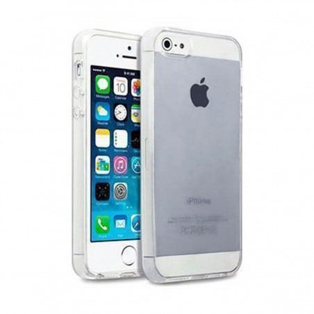Funda silicona gel transparente para iPhone 5/5S/SE