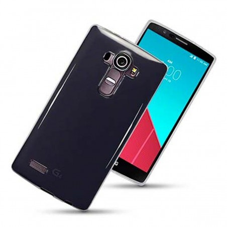 Funda silicona gel Ultra Slim para LG G4 transparente
