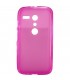 Funda silicona gel Motorola Moto G rosa