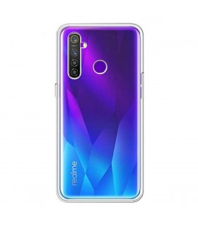 Funda Silicona gel Realme 5 Pro Transparente