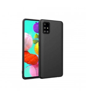 Funda Silicona gel Samsung Galaxy A51 Negro