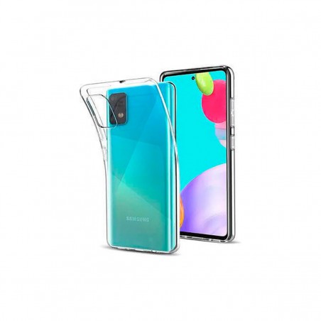 Funda silicona gel Samsung Galaxy A52 5G transparente