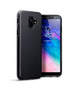 Funda silicona negra para Samsung Galaxy A6 (2018)