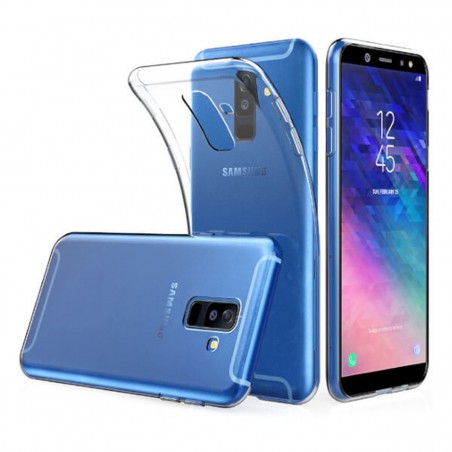 Funda Silicona gel Samsung Galaxy A6 Transparente