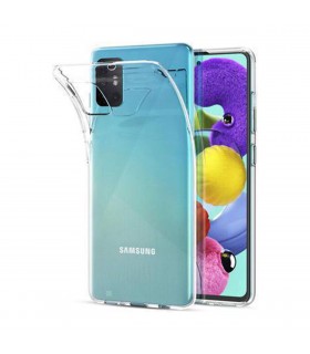 Funda Silicona gel Samsung Galaxy A71 transparente
