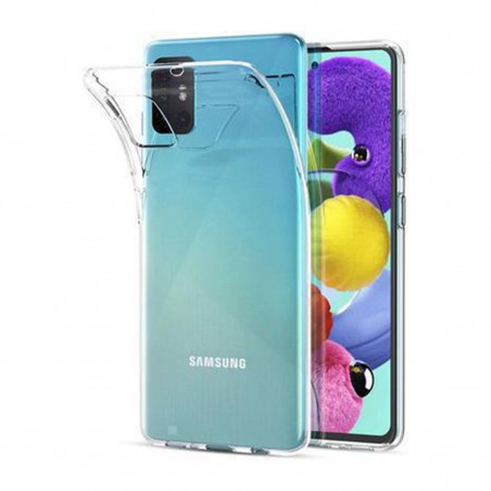Funda Silicona gel Samsung Galaxy A71 transparente