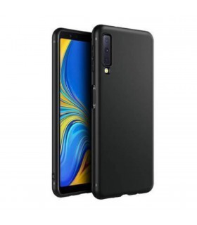 Funda silicona negra para Samsung Galaxy A7 (2018)