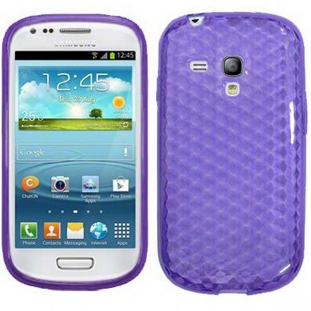 Funda TPU FPGSAI8190M para tu Samsung Galaxy s3 mini morada
