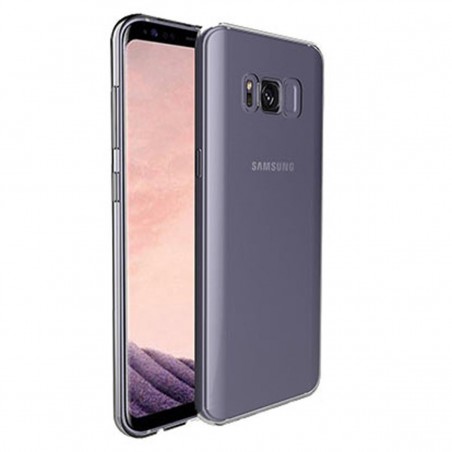 Funda silicona gel transparente para Samsung Galaxy S8 Plus