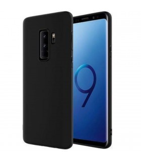 Funda silicona negra para Samsung Galaxy S9 Plus