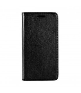 Funda de piel tipo libro Premium Negra para Samsung Galaxy J4 Plus 2018