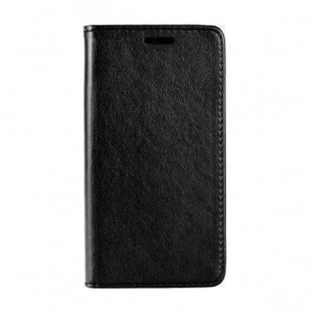 Funda de piel tipo libro Premium Negra para Samsung Galaxy J4 Plus 2018