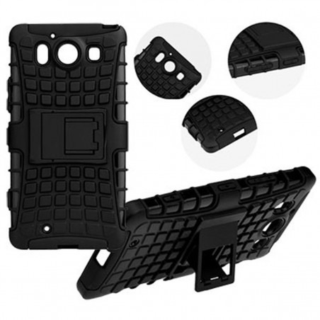 Funda rugerizada para Huawei P9 Lite Negra