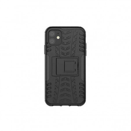Funda Rugerizada negra para iPhone 11