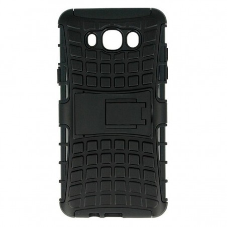 Carcasa de protección robusta para Samsung Galaxy J7 2016 negra