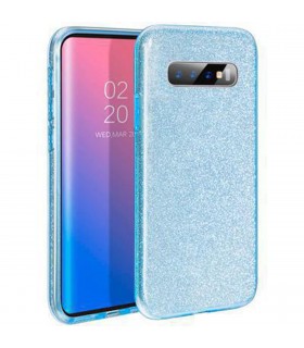 Funda Silicona gel Samsung Galaxy S10 4G Shine Azul