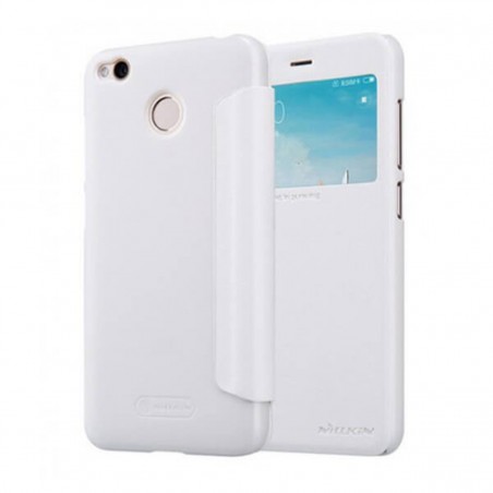 Funda con ventana blanca para Xiaomi Redmi 4X