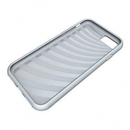 Carcasa con tarjetero y soporte turquesa para iPhone 7/8