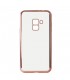 Funda Trasera Samsng Galaxy A8 (2018) Transparent Rose Gold