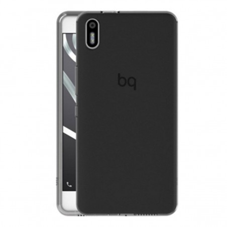 Funda Gummy para BQ Aquaris X5 Negro