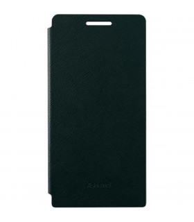 Funda Huawei negra tipo libro para Ascend P6