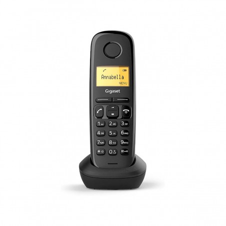 Gigaset Teléfono Inalámbrico DECT A170 Negro