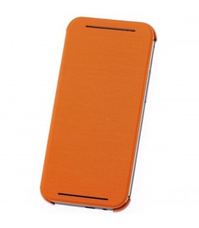 Funda original HTC tipo libro HC V941 naranja para HTC ONE M8