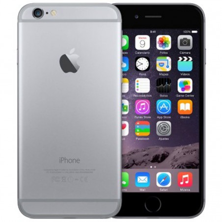Apple iPhone 6 plata negro 16Gb libre