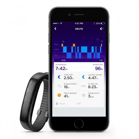 Jawbone UP 2 pulsera de actividad Negra