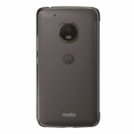 Funda con tapa Gris para Motorola Moto G5